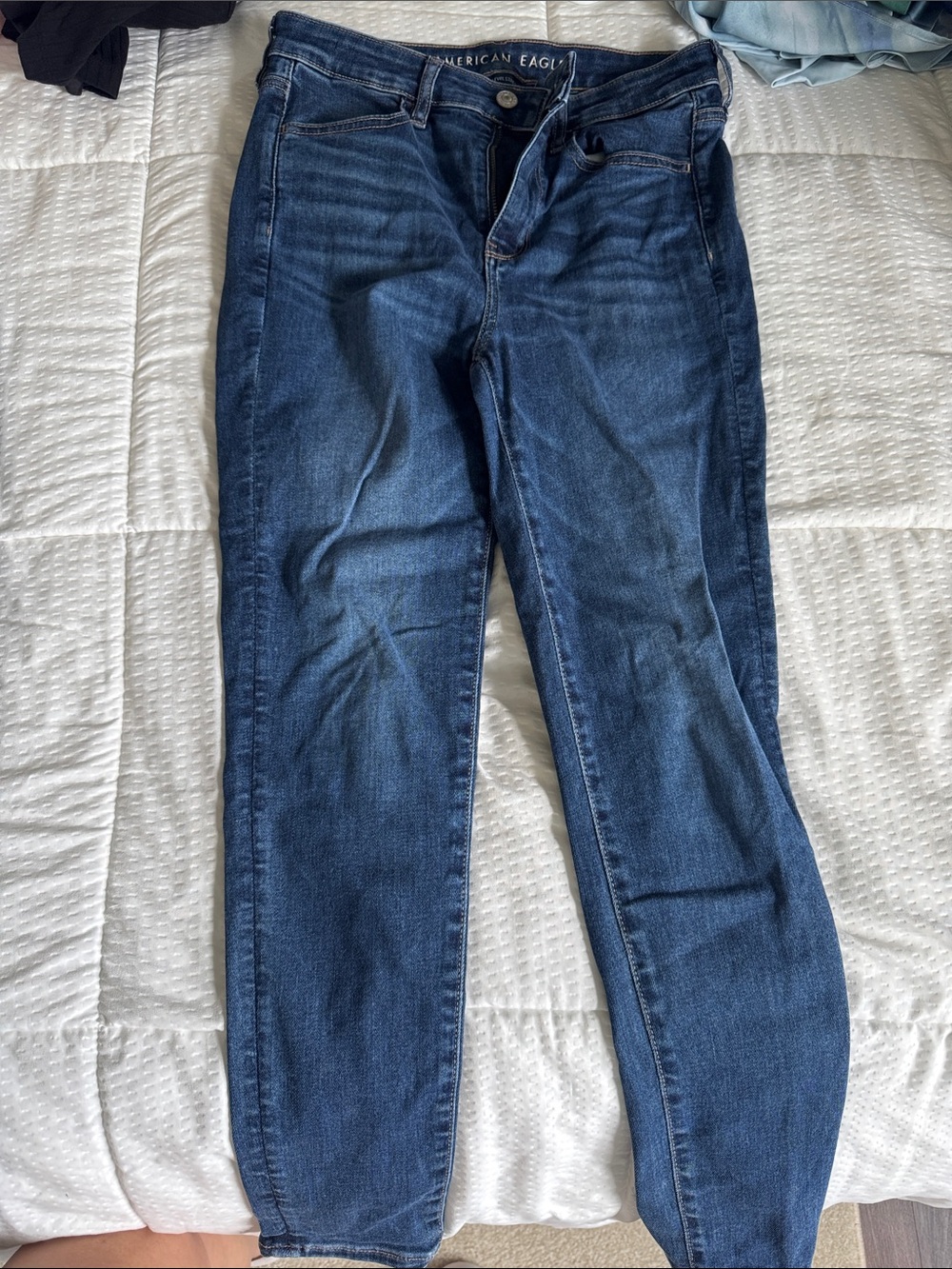 American Eagle Outfitters Women’s Blue Skinny Jeans